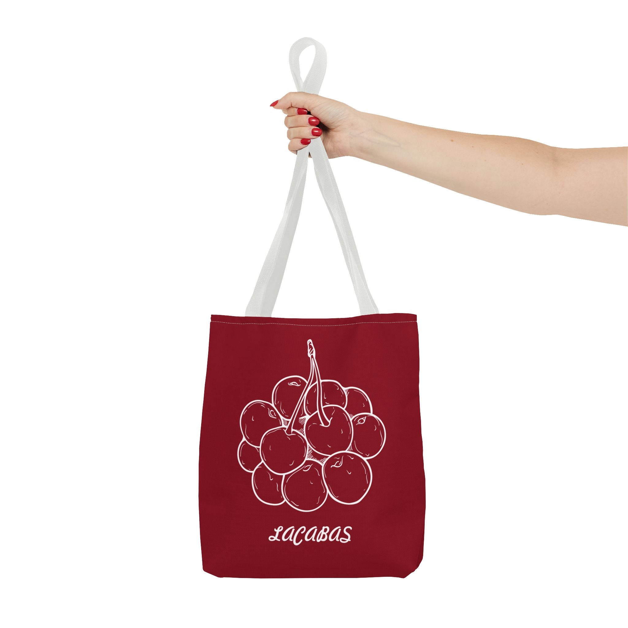 Cherry Print Tote Bag — Cute Cherry Pattern All-Over-Print Tote