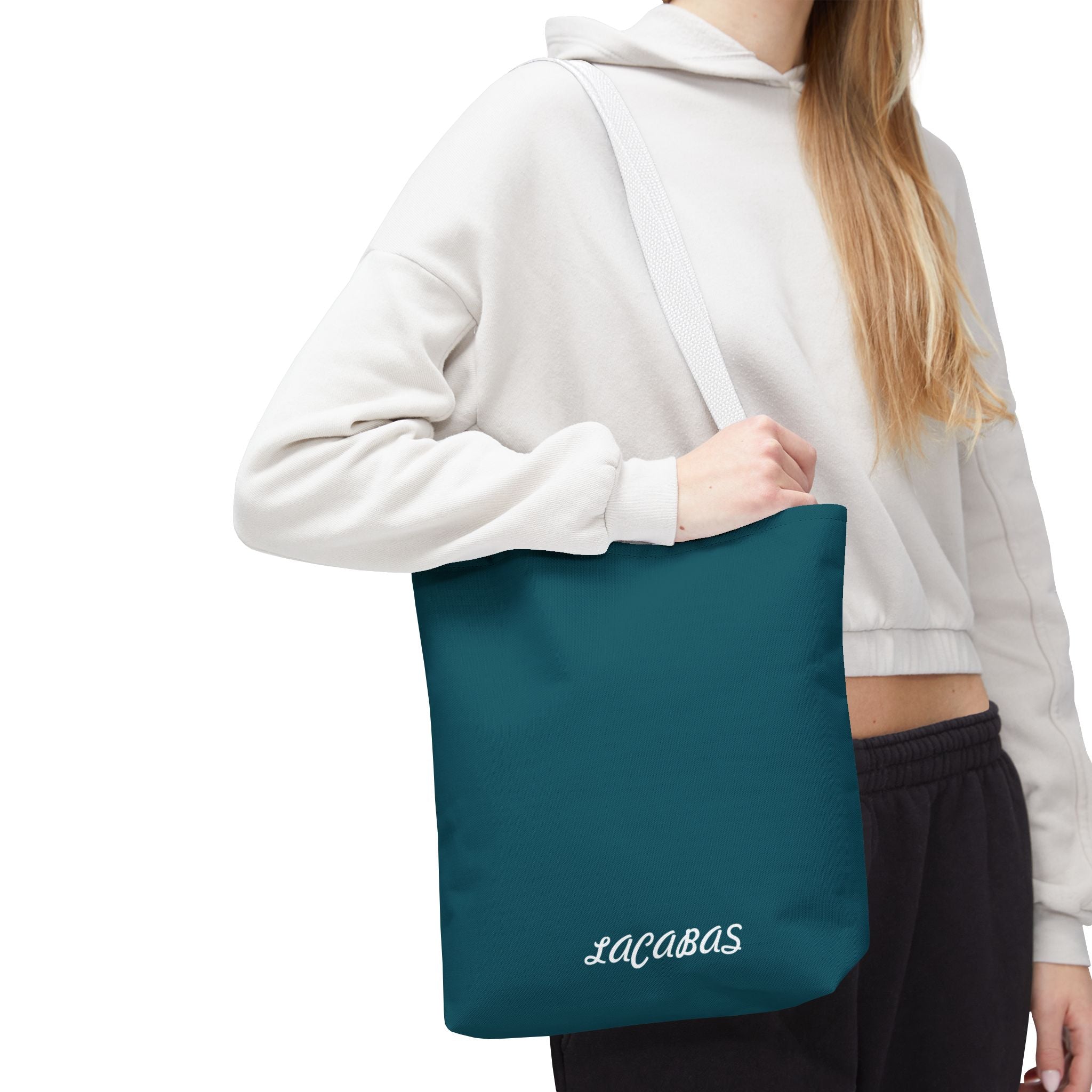 Midnight Green   'LACABAS' Tote Bag