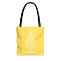 Pineapple Print Tote Bag — Tropical Fruit Pattern Beach & Market Tote