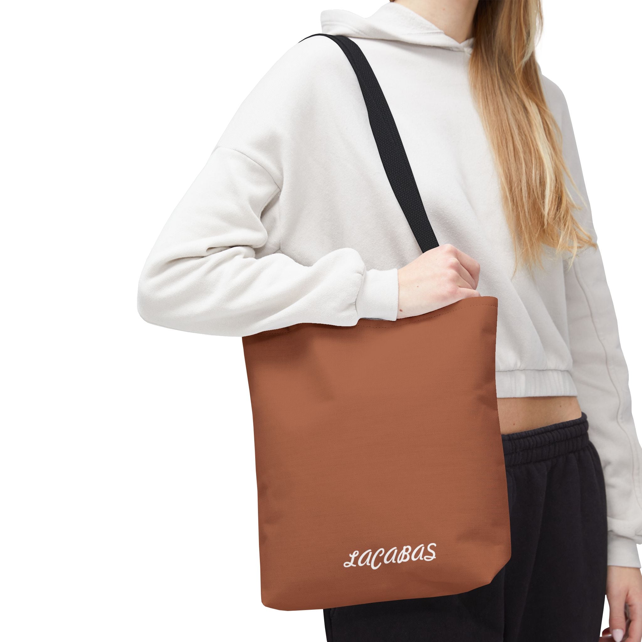 Pecan  Brown  'LACABAS' Tote Bag