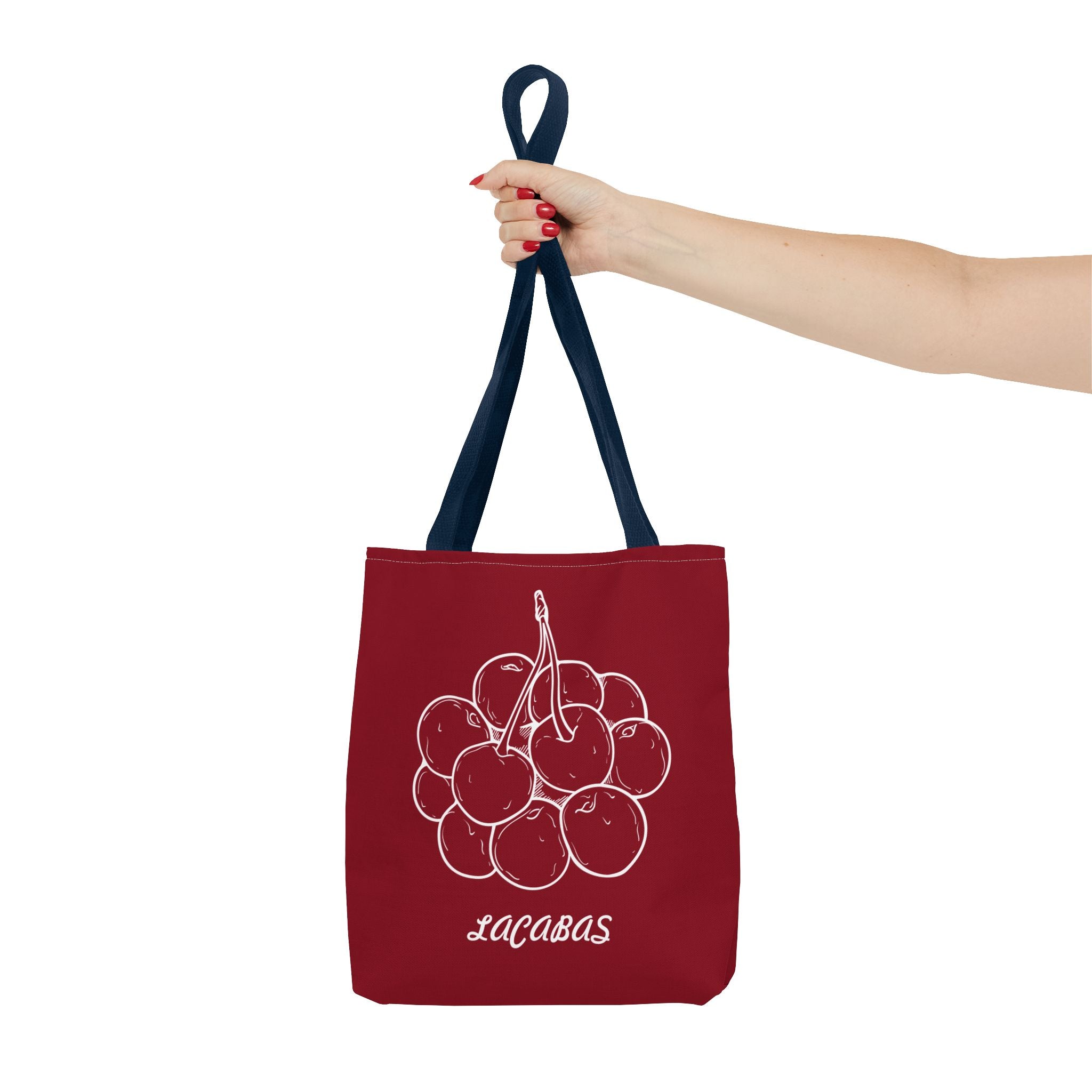 Cherry Print Tote Bag — Cute Cherry Pattern All-Over-Print Tote