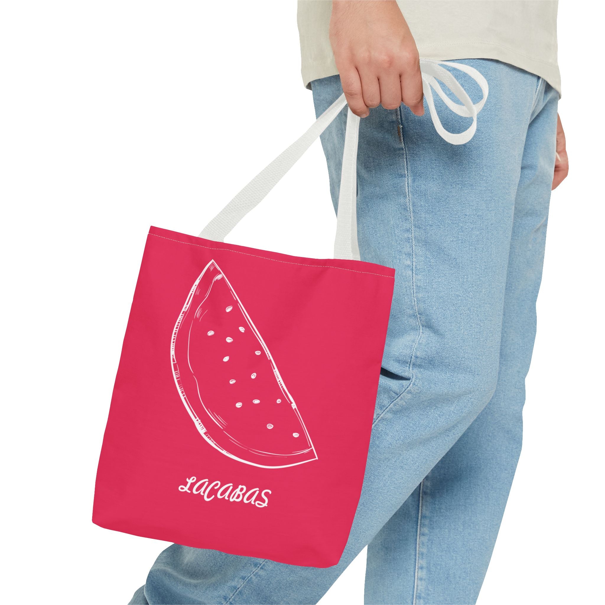 Watermelon Print Tote Bag