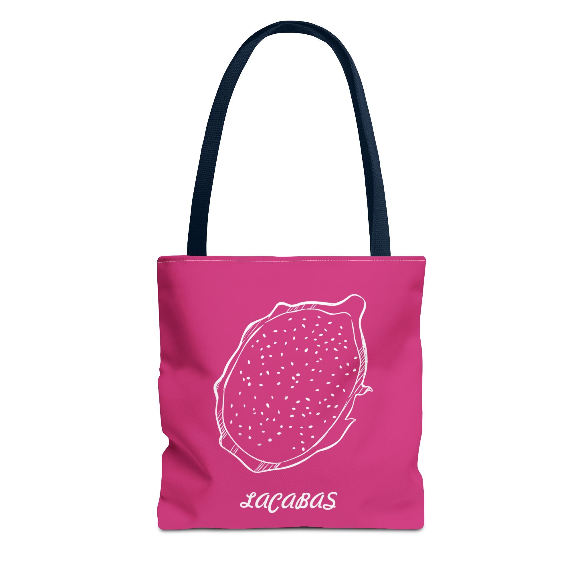 Dragon Fruit Print Tote Bag — Vibrant Tropical Dragonfruit Pattern