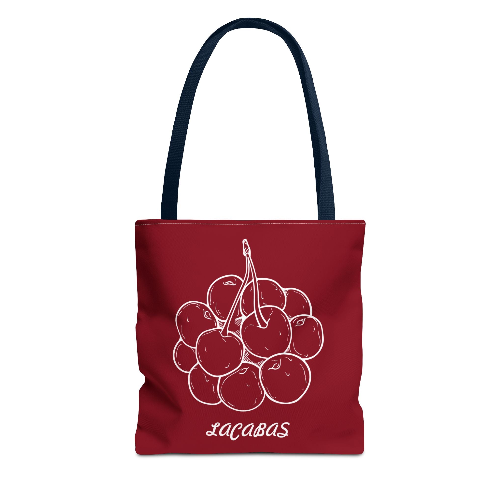 Cherry Print Tote Bag — Cute Cherry Pattern All-Over-Print Tote