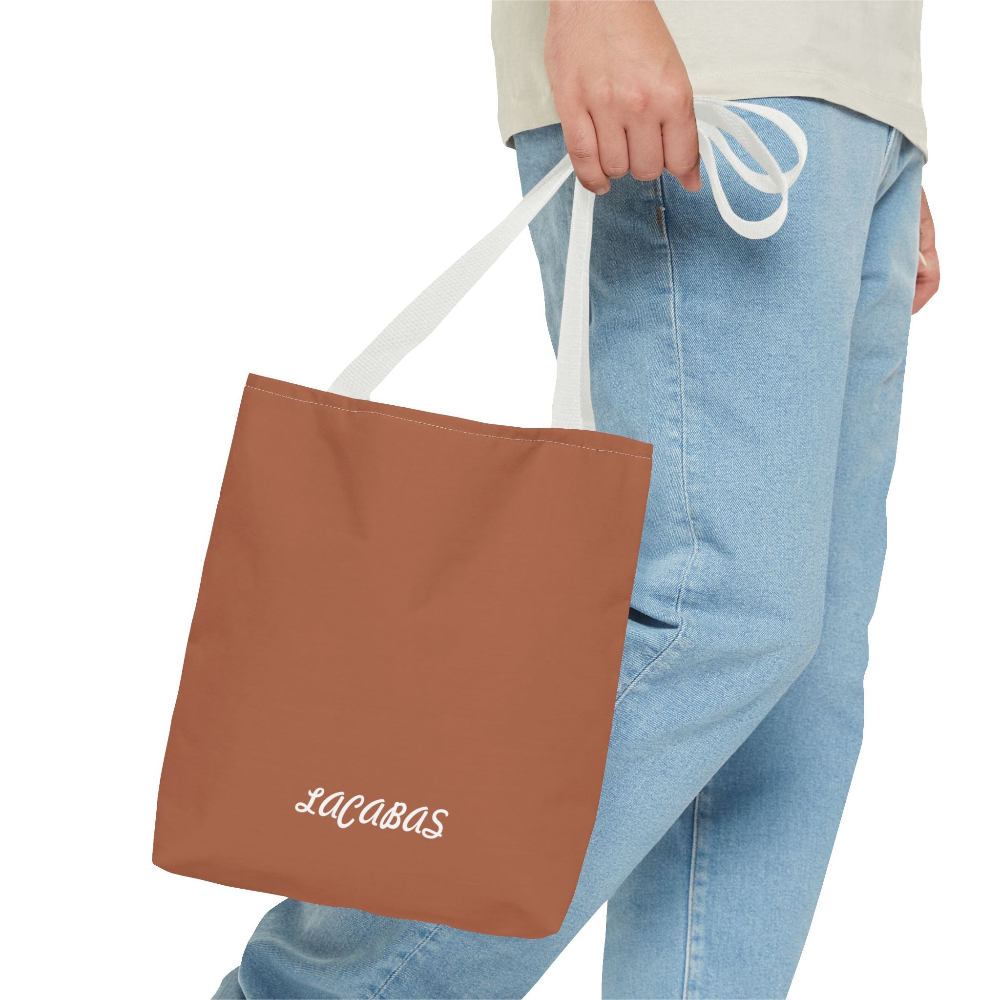 Pecan  Brown  'LACABAS' Tote Bag