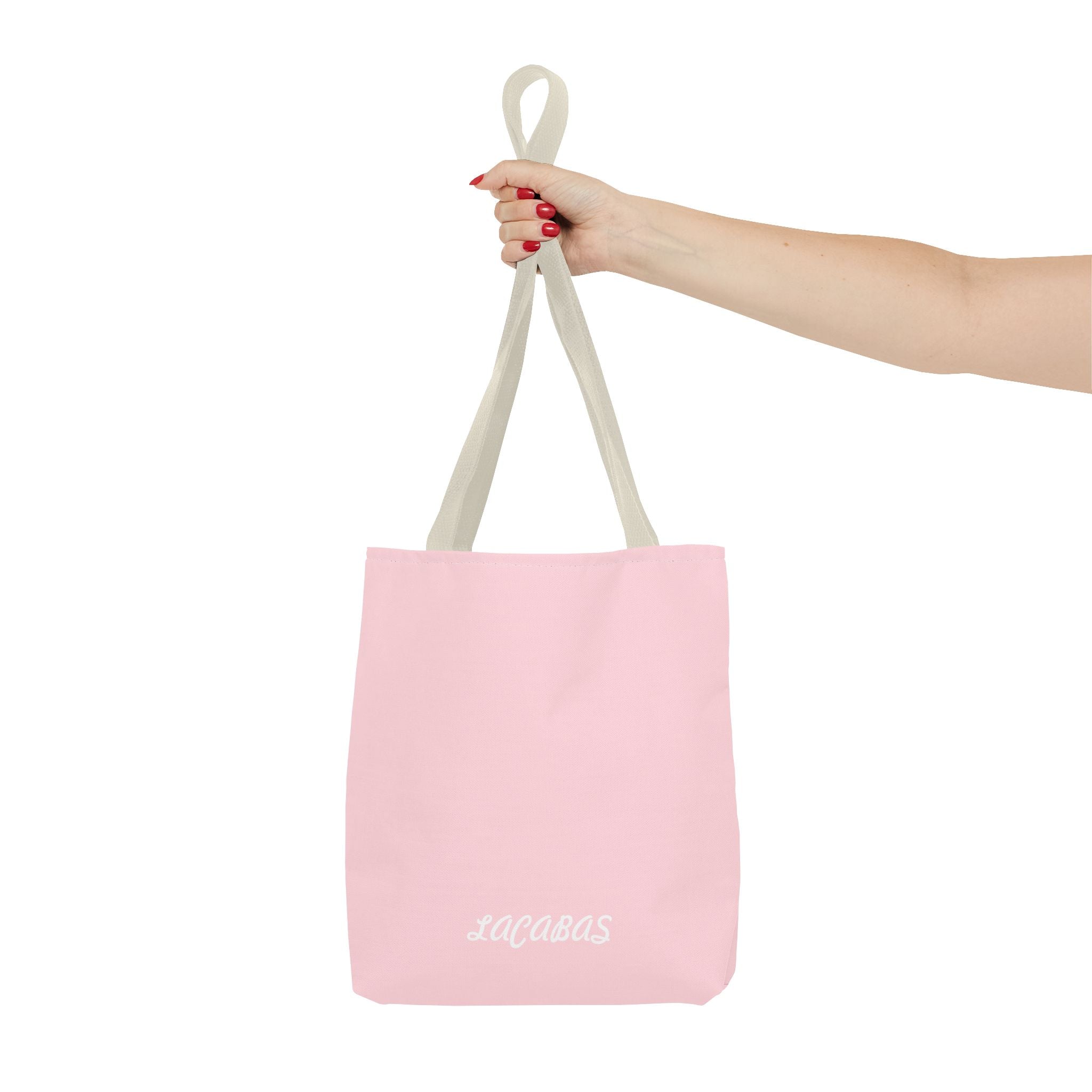 Barely Pink  'LACABAS' Tote Bag