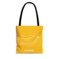 Banana Print Tote Bag — Fun Fruit Pattern Beach & Market Bag