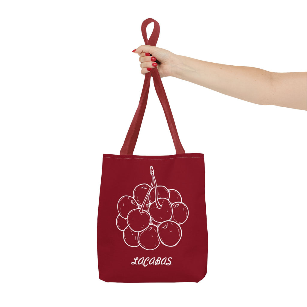 Cherry Print Tote Bag — Cute Cherry Pattern All-Over-Print Tote