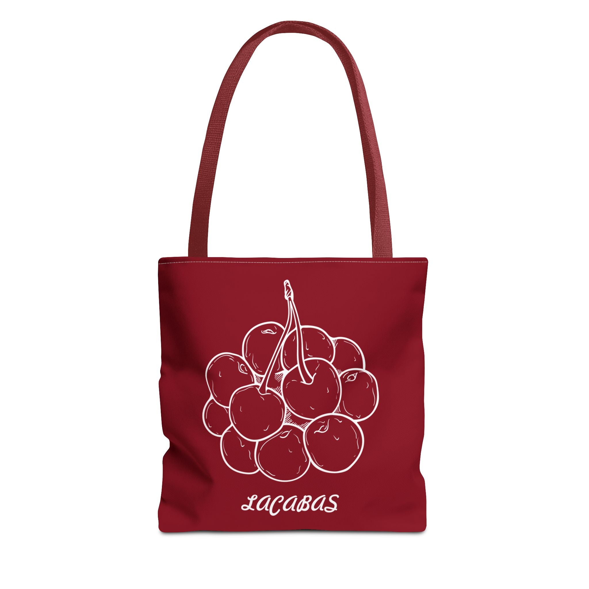 Cherry Print Tote Bag — Cute Cherry Pattern All-Over-Print Tote