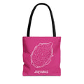 Dragon Fruit Print Tote Bag — Vibrant Tropical Dragonfruit Pattern