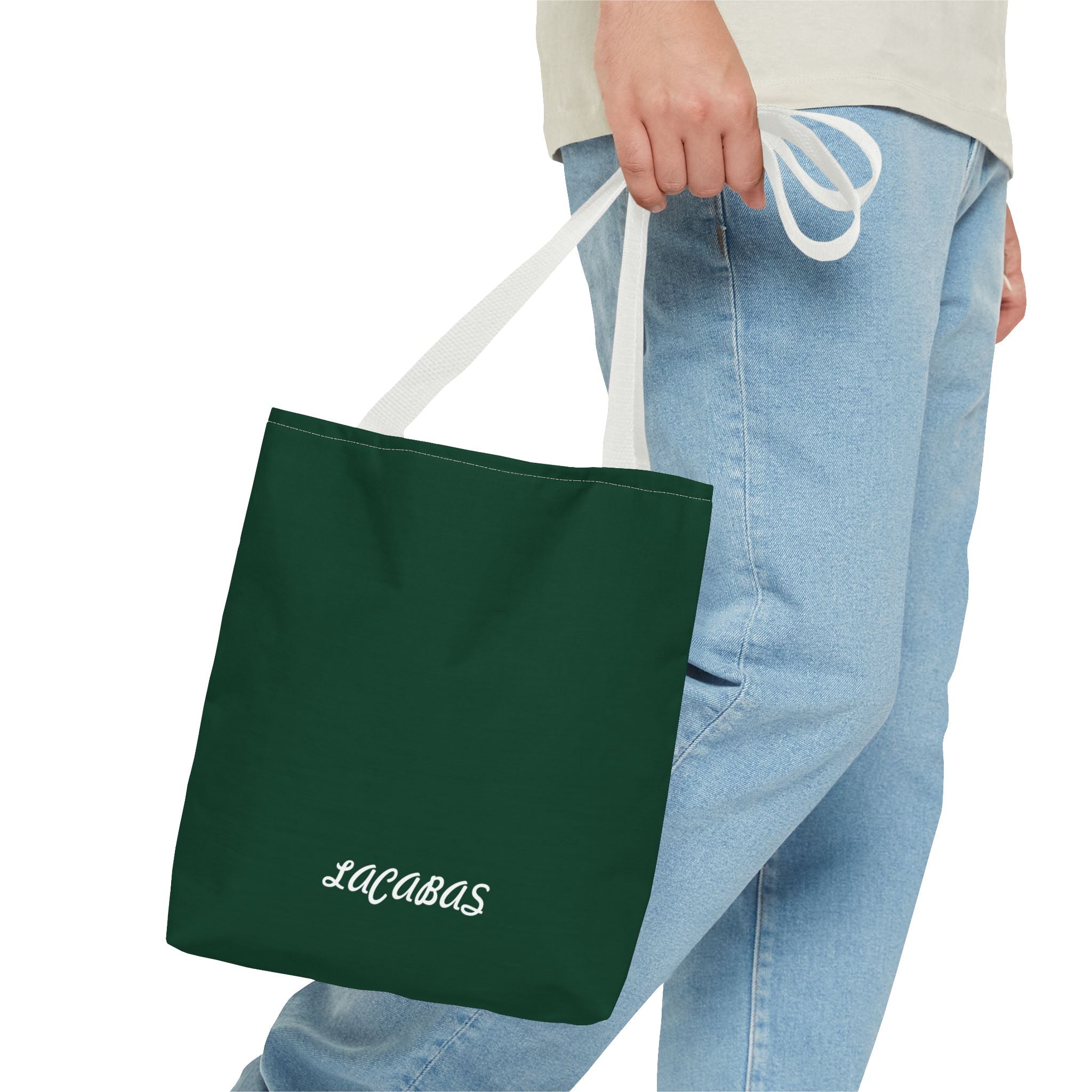 Dark Green   'LACABAS' Tote Bag