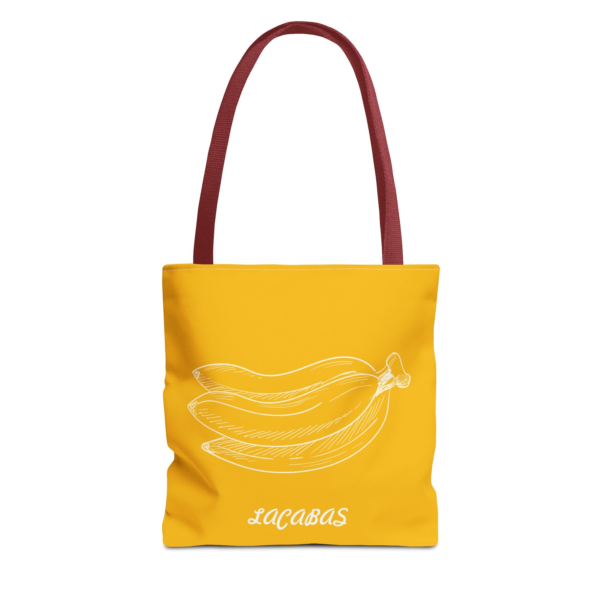 Banana Print Tote Bag — Fun Fruit Pattern Beach & Market Bag