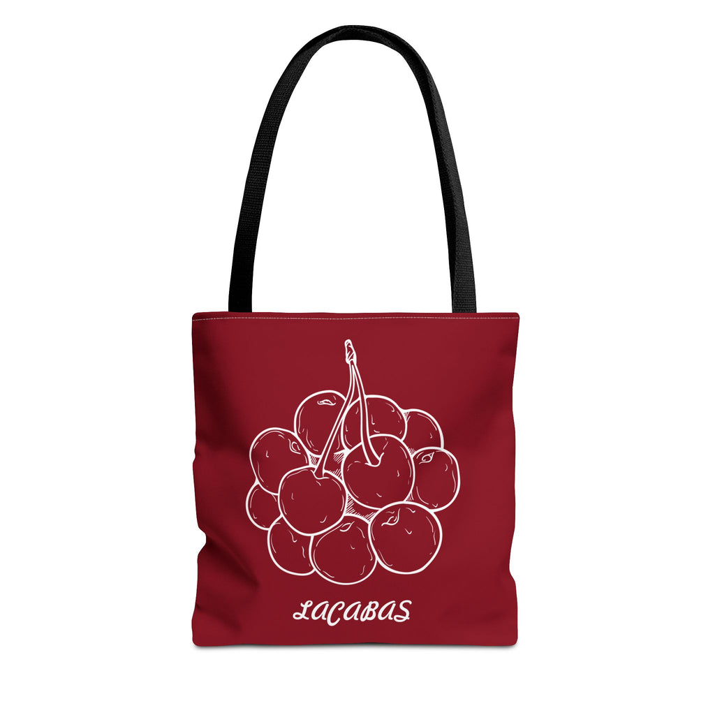 Cherry Print Tote Bag — Cute Cherry Pattern All-Over-Print Tote